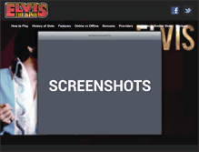 Tablet Screenshot of elvis-slot.com